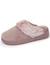 Chaussons mules velours ultra doux, talon 3,7 cm Blush 6 - vertbaudet enfant 