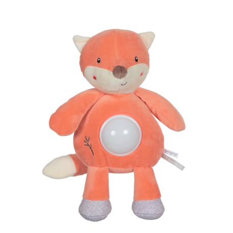 Peluche - veilleuse bebe bamboo - renard - 26 cm Beige 1 - vertbaudet enfant 