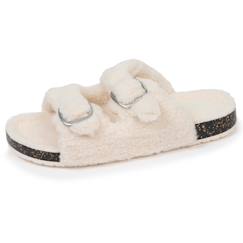 Vêtements de grossesse-Chaussons mules ouvertes amorti talon, confort à la marche
