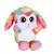 Peluche - troody - brilloo friends lapin 23 cm Rose 2 - vertbaudet enfant 