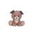 Peluche puppy eyes pets - chien rose poudré et gris - 22 cm Rose 1 - vertbaudet enfant 