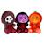 Peluche - peluche cutydoos halloween vampire draco noir, violet et rouge bordeaux – 13 cm Noir 2 - vertbaudet enfant 