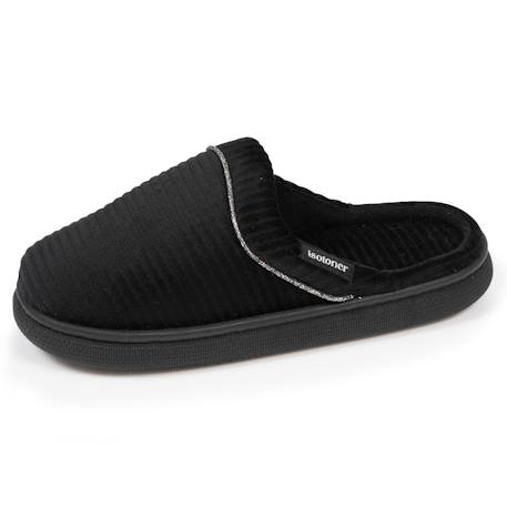 Chaussons mules semelle bloup confort Gris+Noir 7 - vertbaudet enfant 