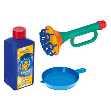 Trompette multi-souffleurs à bulles – Jeu de plein air ludique pour créer des bulles de savon Multicolore 2 - vertbaudet enfant 