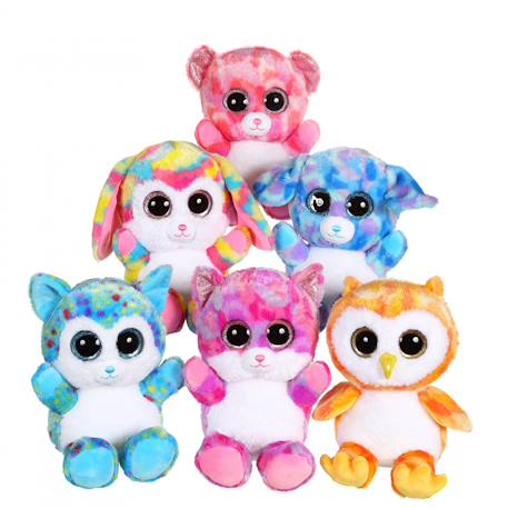 Peluche - troody - brilloo friends lapin 23 cm Rose 3 - vertbaudet enfant 