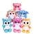 Peluche - troody - brilloo friends lapin 23 cm Rose 3 - vertbaudet enfant 