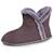 Chaussons bottillons ultra confortables et chauds, interieur et bordure en fausse fourrure Camel+Gris+Noir 7 - vertbaudet enfant 