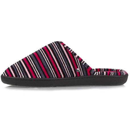 Chaussons mules ultra confortables (technologie everywear™), à mémoire de forme, intemporelles Rayures 4 - vertbaudet enfant 