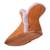 Chaussons bottillons ultra confortables et chauds, interieur et bordure en fausse fourrure Camel+Gris+Noir 5 - vertbaudet enfant 