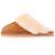 Chaussons mules cuir fourré chaud Beige+Camel+Kaki 10 - vertbaudet enfant 