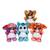 Peluche ours tatoo - Brilloo friends 23 cm Violet 2 - vertbaudet enfant 