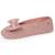 Chaussons ballerines ultra confortables, semelle en cuir, détail grand nœud Rose chiné 1 - vertbaudet enfant 