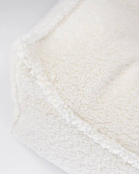Pouf poire chambre enfant - fauteuil comfortable en teddy Biscuit+Cream white+Guava+Maple+Matcha+Warm hazel 10 - vertbaudet enfant 