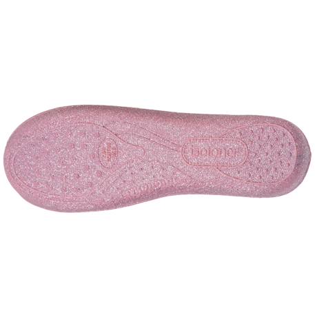Chaussons charentaises ultra confortables semelle à mémoire de forme Rose 4 - vertbaudet enfant 