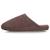 Chaussons mules ultra confortables et légères, en coton biologique et semelle à mémoire de forme Noir+Taupe 9 - vertbaudet enfant 