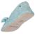 Chaussons ballerines ultra confortables, semelle en cuir, détail grand nœud Aubergine+Bleu canard+Bleu canardfleurs+Girafe+Gris chiné clair+Ivoire+Rayure marinière+Rayuresbleues+Rouge+Sauge+Vert d'eau 64 - vertbaudet enfant 