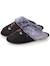 Chaussons mules ultra confortables, bordure en fausse fourrure Gris chiné 6 - vertbaudet enfant 