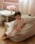 Pouf poire chambre enfant - fauteuil comfortable en teddy Biscuit+Cream white+Guava+Maple+Matcha+Warm hazel 5 - vertbaudet enfant 