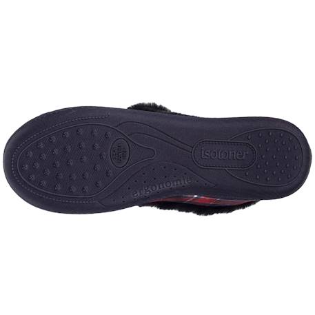 Chaussons charentaises détails fausse fourrure Tartan 4 - vertbaudet enfant 