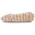 Chaussons ballerines imitation fourrure - tissu antidérapant Beige tigré 3 - vertbaudet enfant 