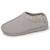 Chaussons bottillons dessus cuir, semelle confort Gris+Noir nacré 1 - vertbaudet enfant 