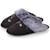 Chaussons mules ultra confortables, bordure en fausse fourrure Gris chiné 1 - vertbaudet enfant 
