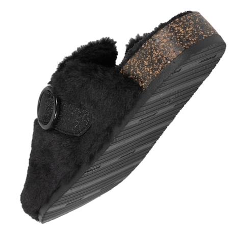 Chaussons sabots semelle anatomique confort Gris chiné+Noir 11 - vertbaudet enfant 