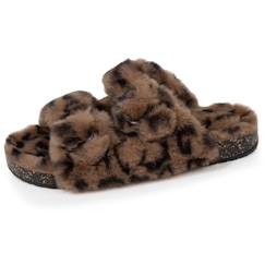 Vêtements de grossesse-Chaussons mules ouvertes amorti talon, confort à la marche