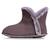 Chaussons bottillons ultra confortables et chauds, interieur et bordure en fausse fourrure Camel+Gris+Noir 10 - vertbaudet enfant 