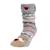 Chaussettes d'intérieur en maille, doublé sherpa, antidérapante Jacquard gris 1 - vertbaudet enfant 
