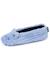 Chaussons ballerines imitation fourrure, semelle antidérapante Bleu 6 - vertbaudet enfant 