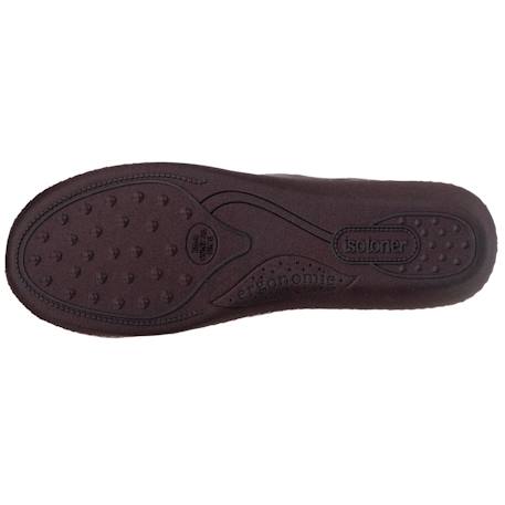 Chaussons mules ultra doux, ultra confort talon de 4 cm Gris foncé 4 - vertbaudet enfant 