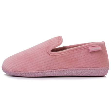 Chaussons charentaises ultra confortables semelle à mémoire de forme Rose 3 - vertbaudet enfant 