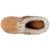 Chaussons mules velours ultra doux, compensées Camel+Noir 3 - vertbaudet enfant 
