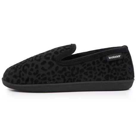 Chaussons charentaises semelle ergonomique confort, chauds Camel+Noir+Tartan 9 - vertbaudet enfant 