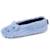 Chaussons ballerines imitation fourrure, semelle antidérapante Bleu 1 - vertbaudet enfant 