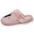 Chaussons mules ultra confortables et légers, mousse à mémoire de forme Gris chiné+Rose chiné 7 - vertbaudet enfant 