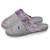 Chaussons mules ultra confortables et légers, mousse à mémoire de forme Gris chiné+Rose chiné 1 - vertbaudet enfant 