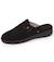 Chaussons mules petit talon de 4,5 cm Noir+Taupe 6 - vertbaudet enfant 