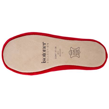 Chaussons ballerines ultra confortables, semelle en cuir, détail grand nœud Aubergine+Bleu canard+Bleu canardfleurs+Girafe+Gris chiné clair+Ivoire+Rayure marinière+Rayuresbleues+Rouge+Sauge+Vert d'eau 52 - vertbaudet enfant 