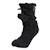Chaussettes d'intérieur maille torsadée - fourrées, antidérapantes Noir 1 - vertbaudet enfant 