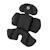 Coussin réducteur nouveau-né pour siège maxi-cosi pearl s Authentic black 2 - vertbaudet enfant 