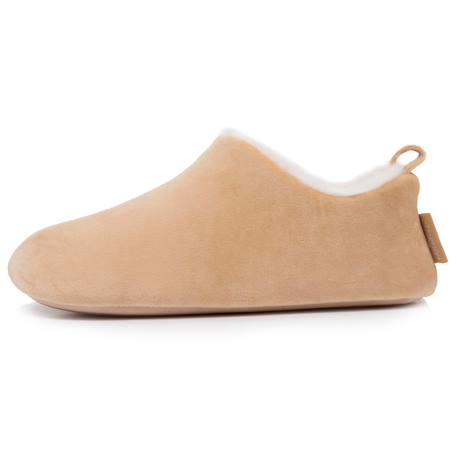 Chaussons bottillons semelle antidérapante Beige 3 - vertbaudet enfant 
