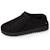 Chaussons bottillons dessus cuir, semelle confort Gris+Noir nacré 7 - vertbaudet enfant 