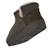 Chaussons bottillons dessus en cuir, semelle plateforme Camel+Kaki 11 - vertbaudet enfant 