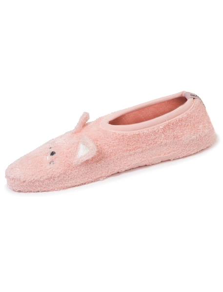 Chaussettes d'intérieur ultra confortables, avec picots antidérapants Rose 4 - vertbaudet enfant 