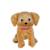 Peluche - peluche barbie dreamhouse chien taffy - 18 cm Marron 1 - vertbaudet enfant 