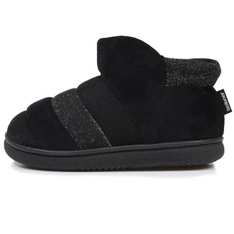 Chaussons bottillons semelle bloup extra confort Beige+Noir 9 - vertbaudet enfant 
