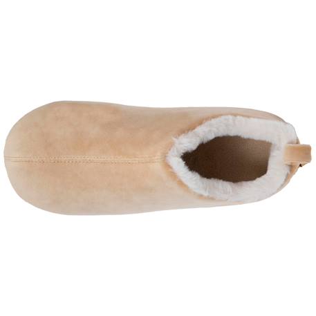 Chaussons bottillons semelle antidérapante Beige 2 - vertbaudet enfant 