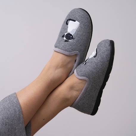 Chaussons charentaises souples, ultra confortables et légers, confort technologie everywear Beigechiné+Bleu+Bleu denim+Gris+Gris chiné+Grisirisé 20 - vertbaudet enfant 